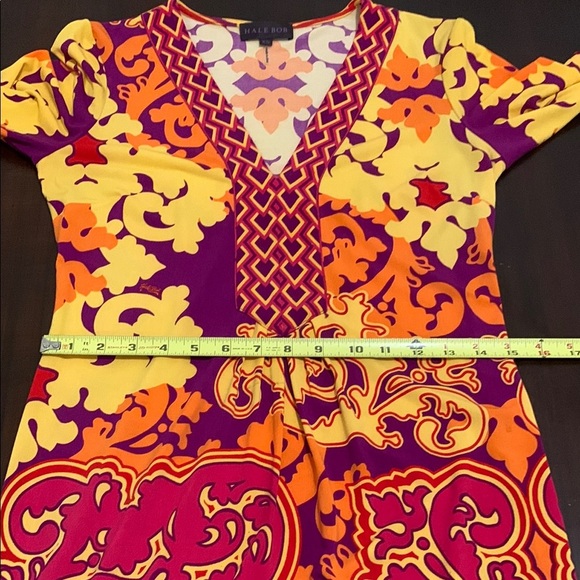 HALE BOB Boho Print Tunic Dress Multicolour  Dress Size XS - Picture 14 of 17